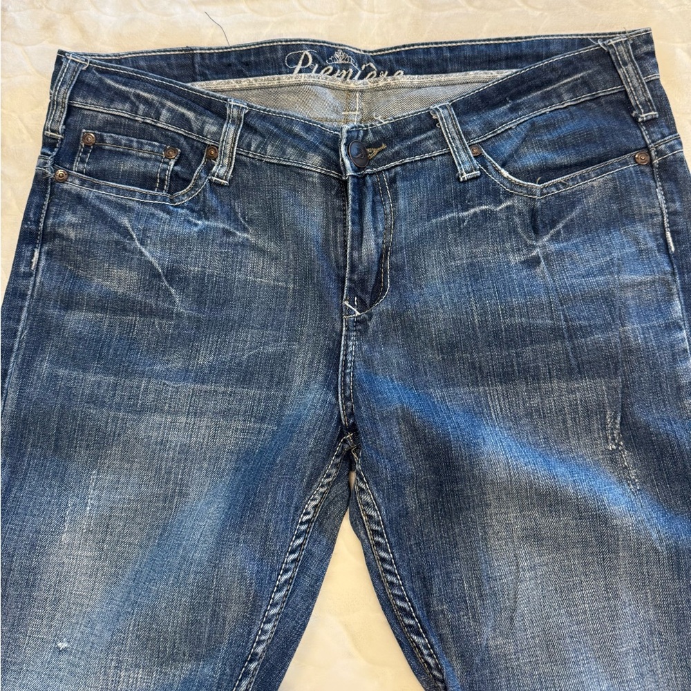 Premier Women's Classic Indigo Straight Leg Jeans